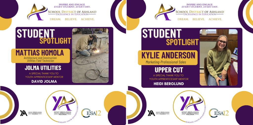 Student spotlight mattias Homola and kylie Anderson