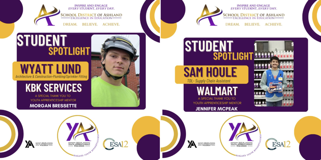Student spotlight Wyatt Lund and Sam Houle