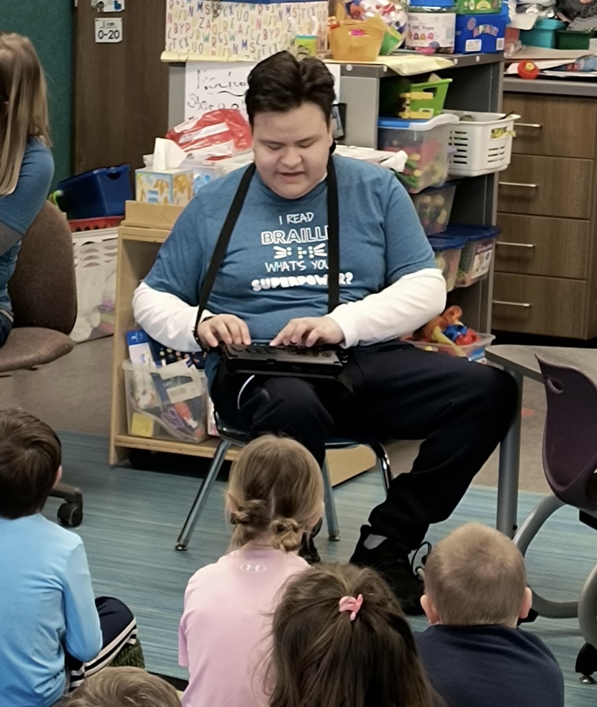 teacher with students