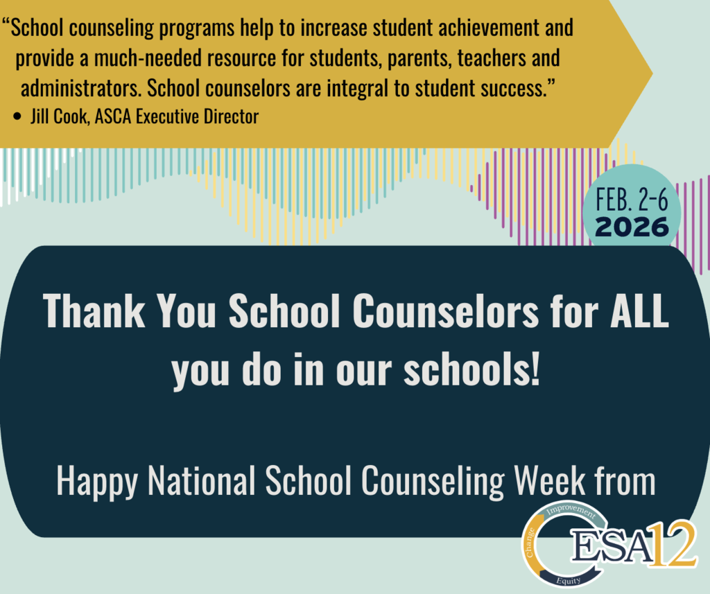 Thank you school counselors