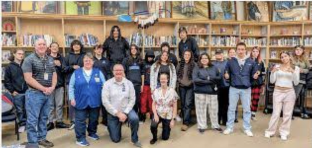 Students, teachers, and youth apprentice partner walmart
