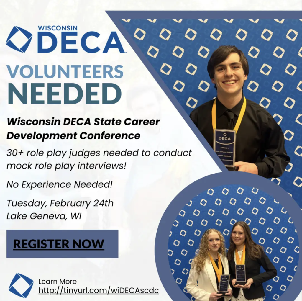 deca volunteers needed