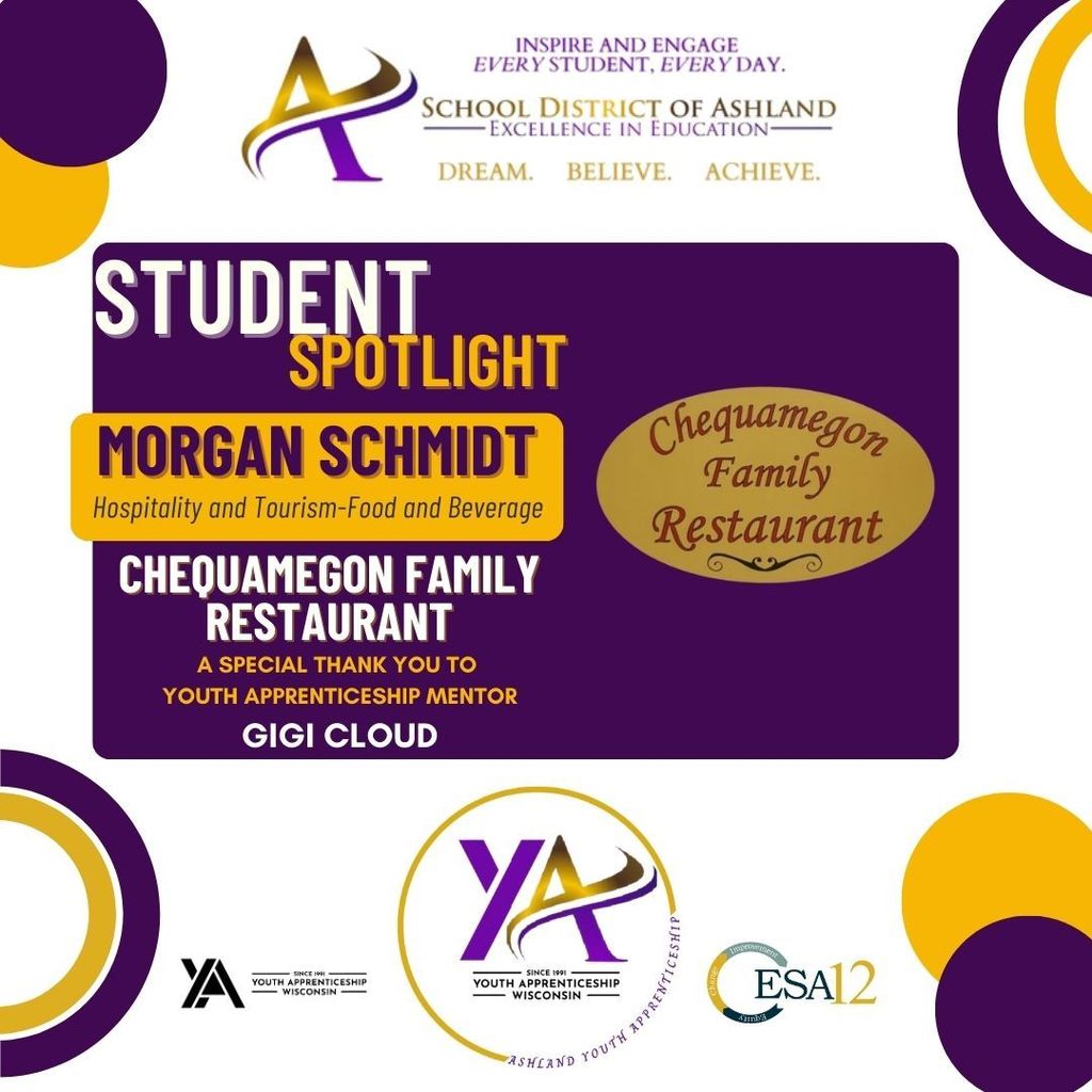 Morgan Schmidt and Chequamegon Family Restaurant