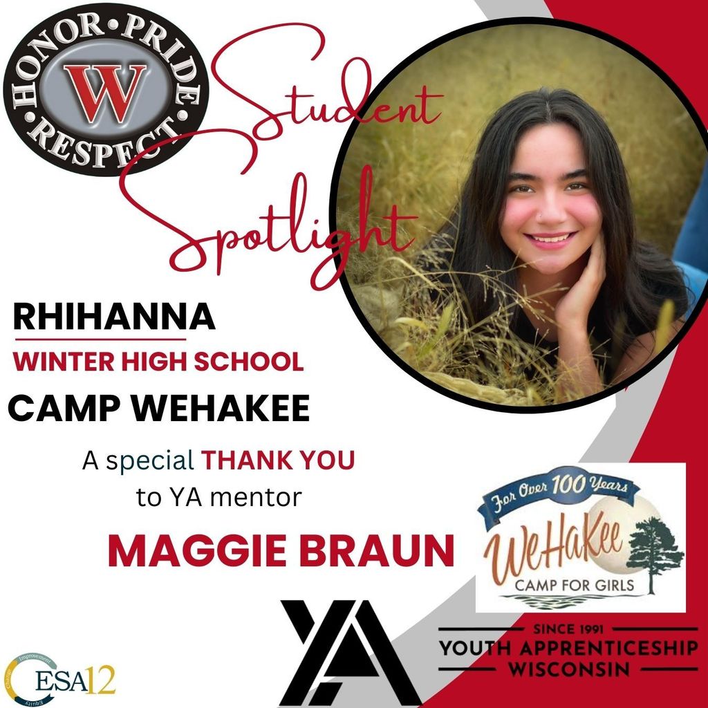Rhihanna, winter high school and camp Wehakee