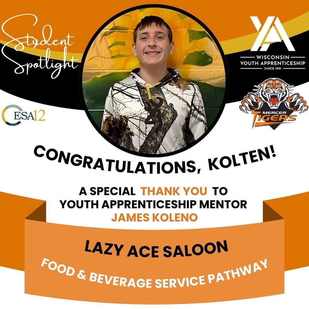 Kolton, mercer high school and the lazy ace saloon