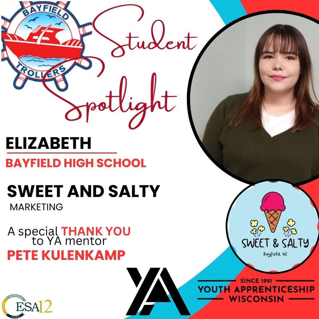 Elizabeth from bayfield and Sweet and Salty