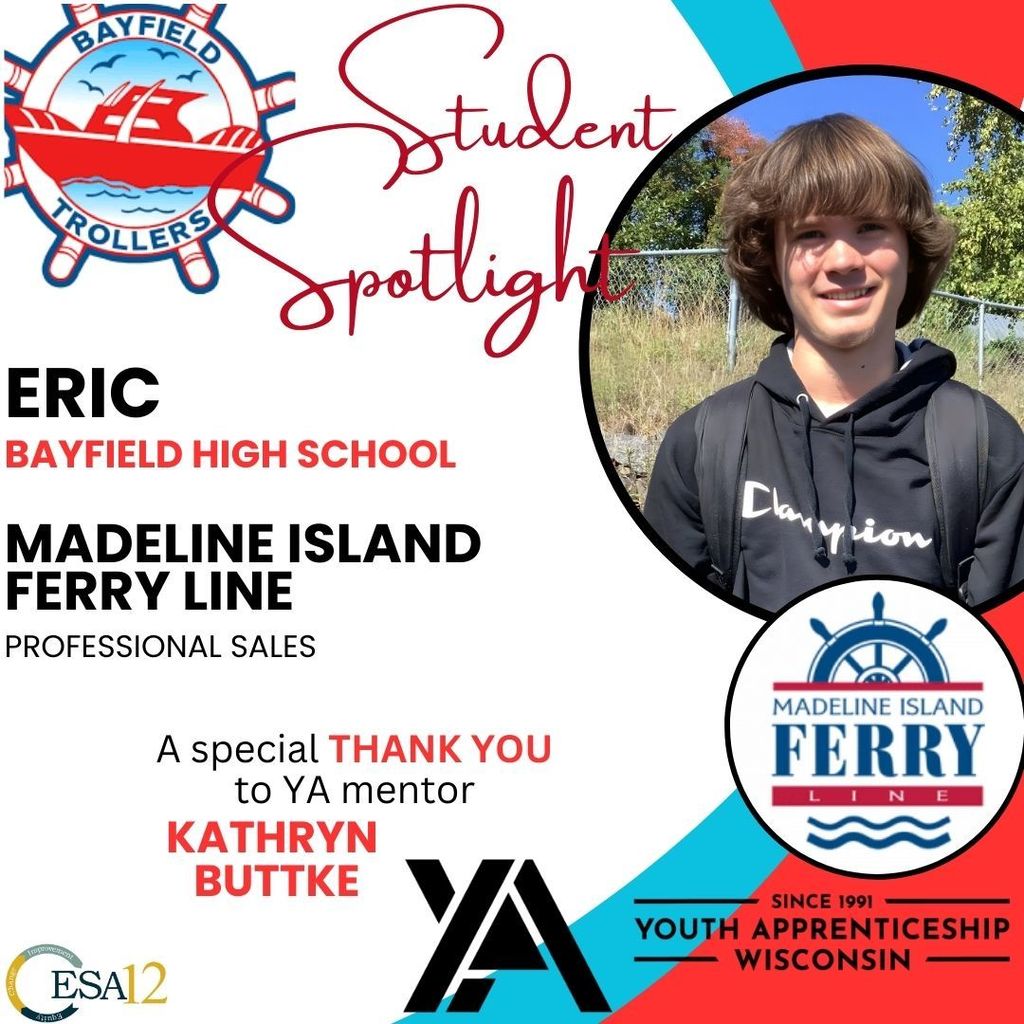 Eric from bayfield and the madeline island ferry line