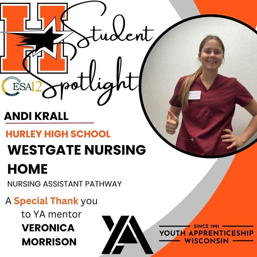 Andi Krall, Hurley, Westgate Nursing Home