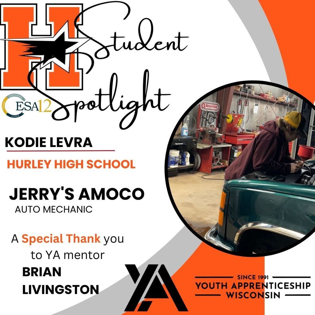 Kodie Levra, Hurley, Jerry's Amoco