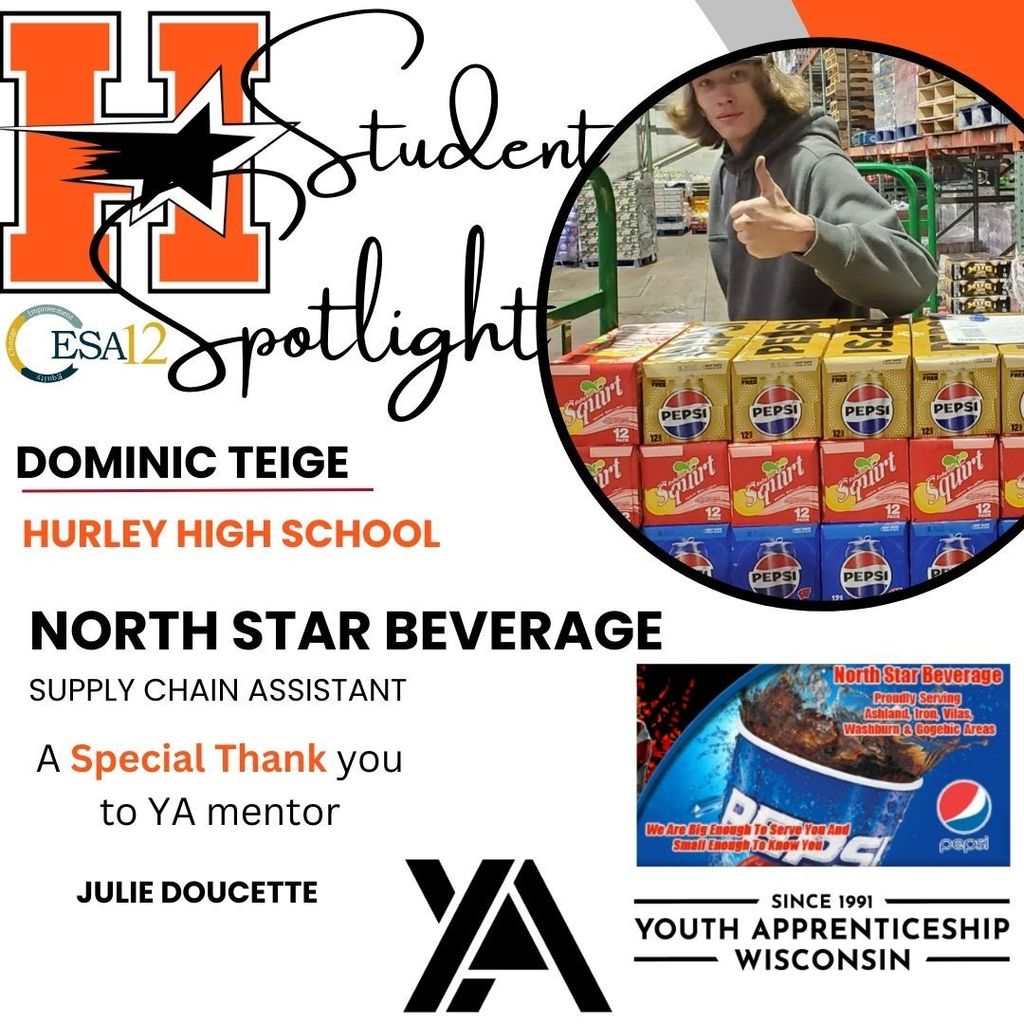Doninic Teige, Hurley, North Star Beverage