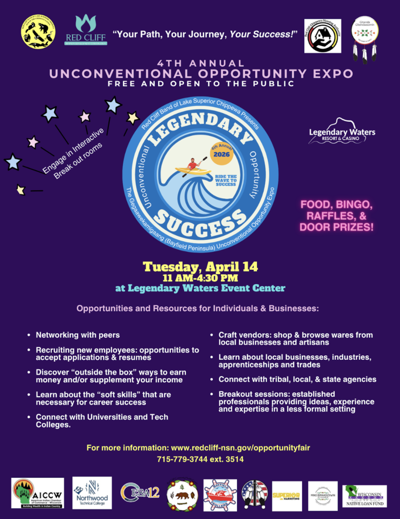 Unconventional Opportunity flyer