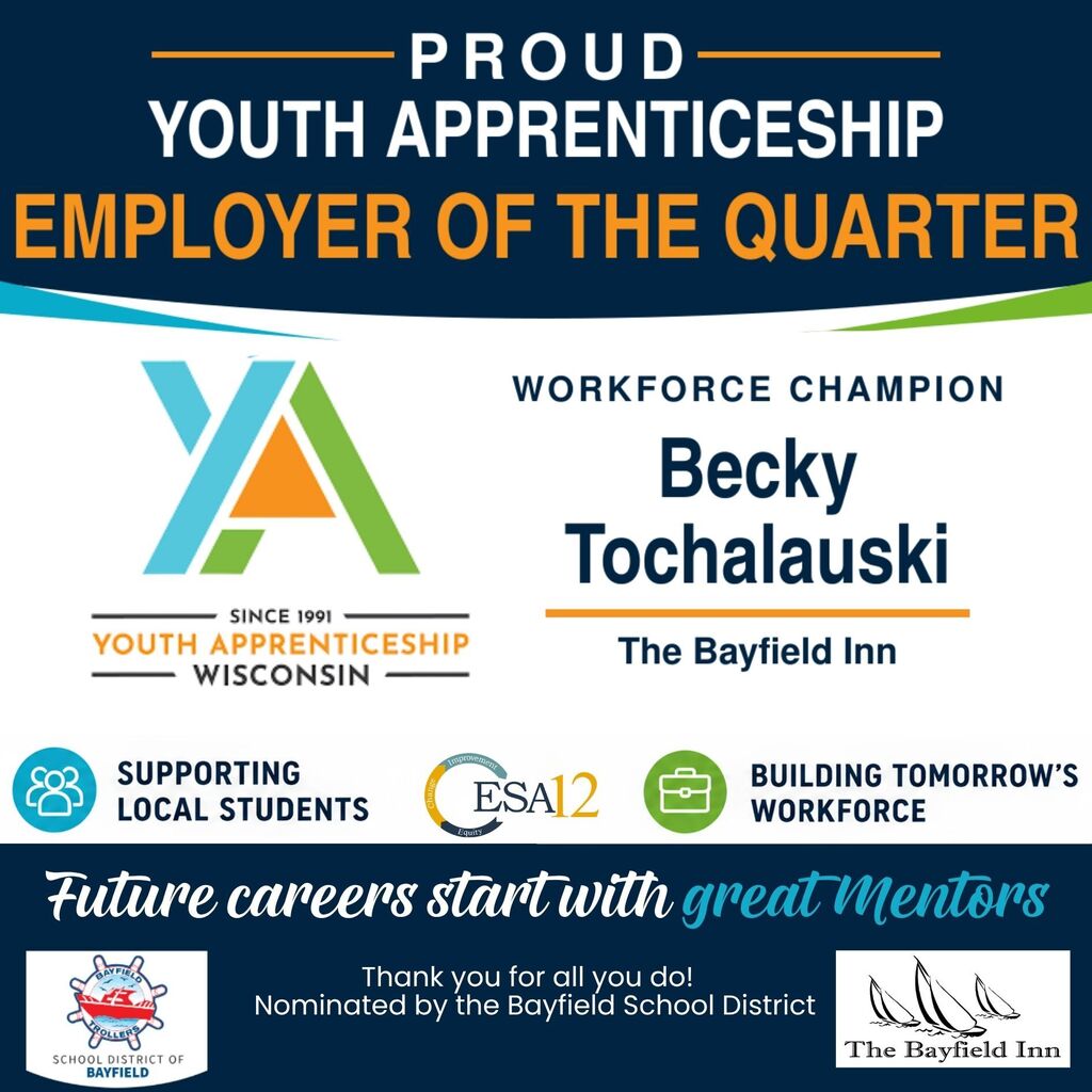 C12 Youth Apprenticeship Mentor of the Quarter Recognition