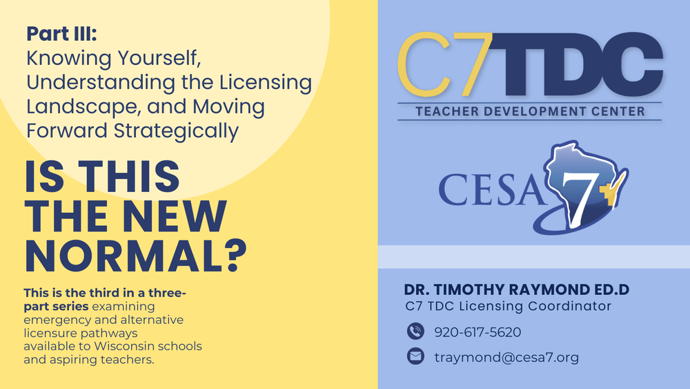 Part III: C7 TDC Teacher Development Series