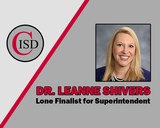 Photo of Dr. Leanne Shivers who was named the lone finalist for Superintendent