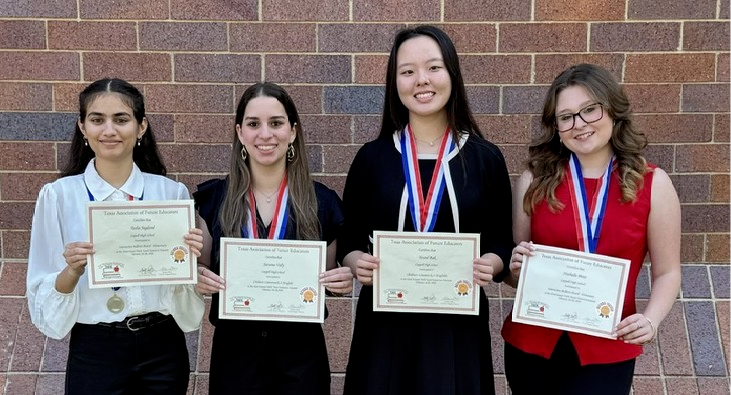 Photo of state TAFE students holding certificates
