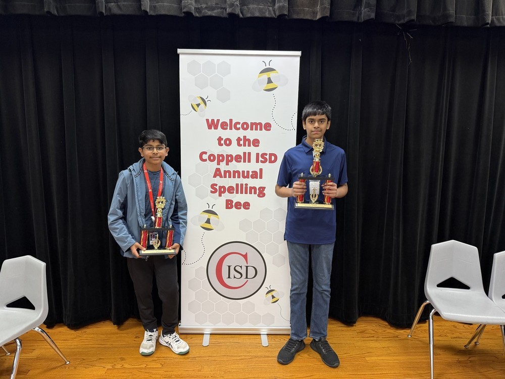 Photo of Spelling Bee Winners