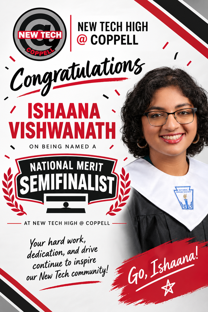Ishaana Vishwanath - National Merit Semifinalist Poster