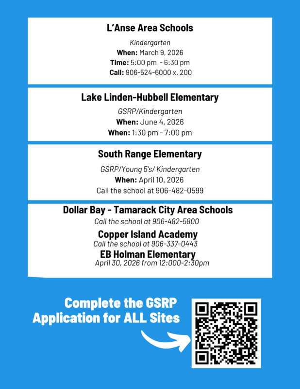GSRP And Kindergarten Dates Page 2