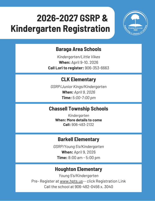 GSRP And Kindergarten Dates Page 1