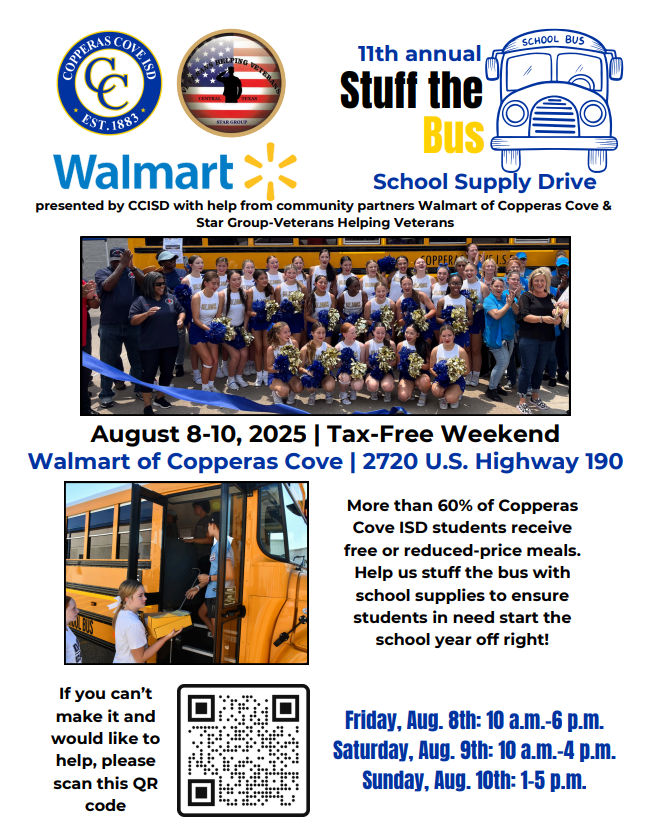 Stuff the Bus Flyer Printable Version