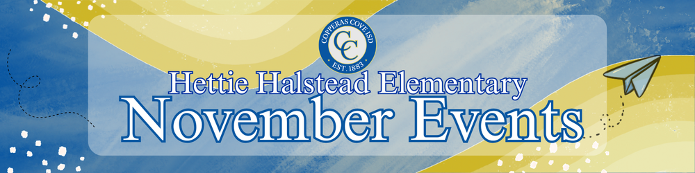 November Events with CCISD logo