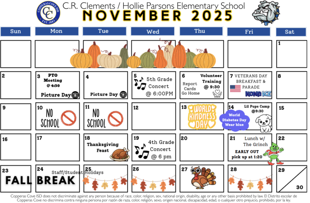 image of calendar. Details in text of post