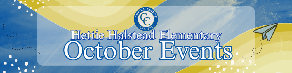 October Events with CCISD logo details in post