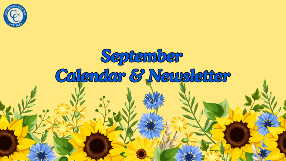September Calendar & Newsletter