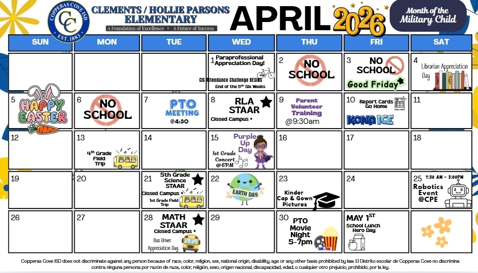 Picture of calendar. all details in text of post 