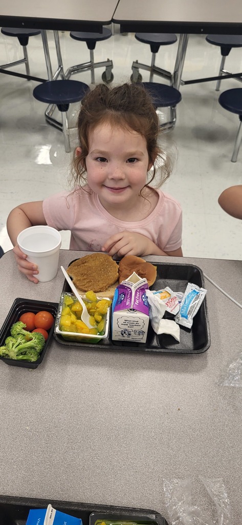 Eating lunch