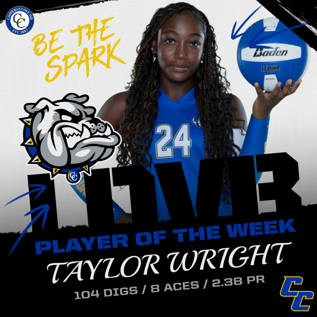 ldvb player of the week taylor wright 104 digs 8 aces 2.38 pr