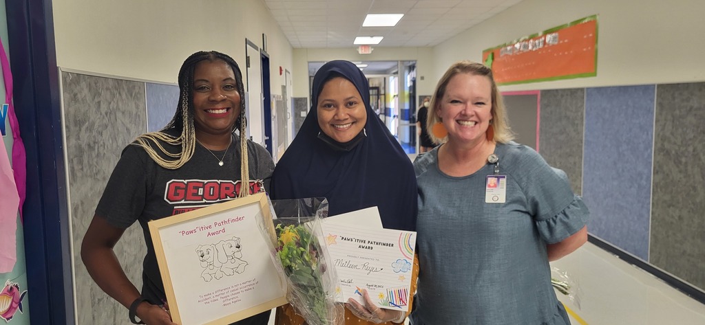 Meileen Reyes recipient of the "Paw"sitive  Pathfinder Award week of 8/25/25