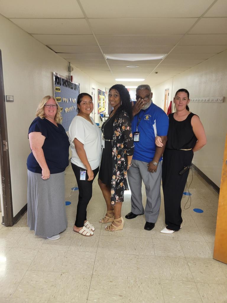 Pictrues of Crossroads Staff dressed for Wear it Wednesday