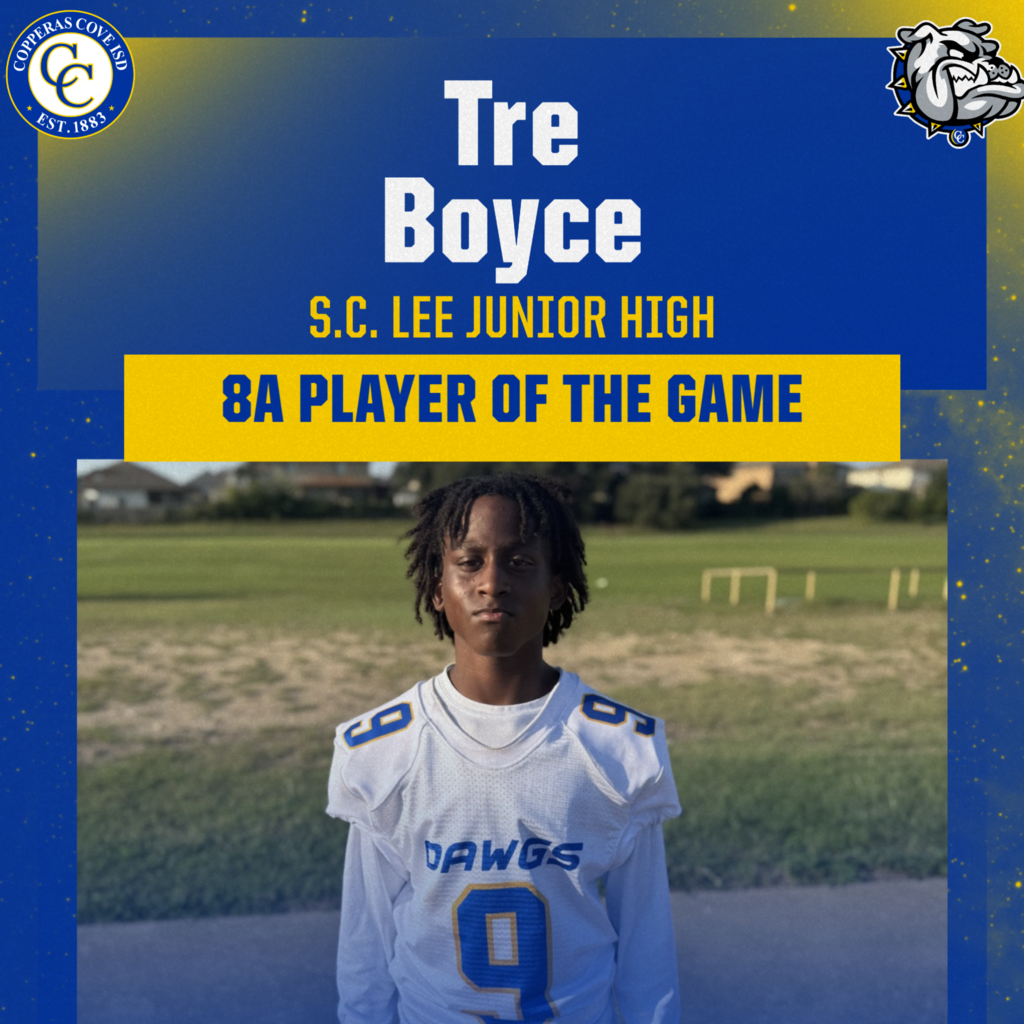 tre boyce 8 a player of the game