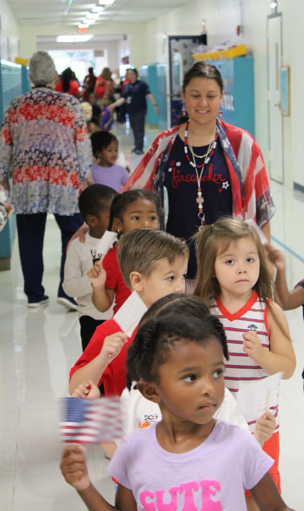Patriotic parade
