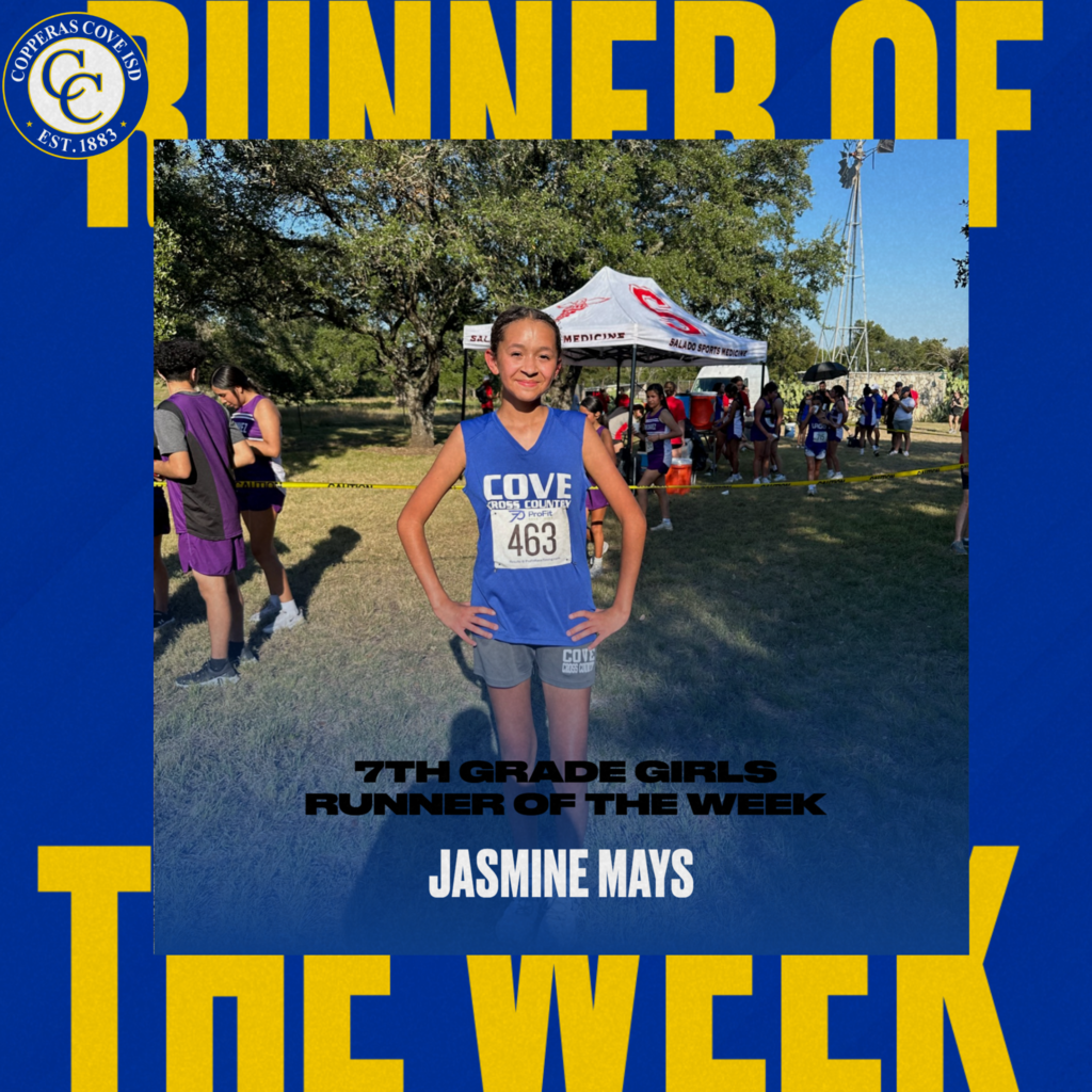 runners fo the week jamine mays