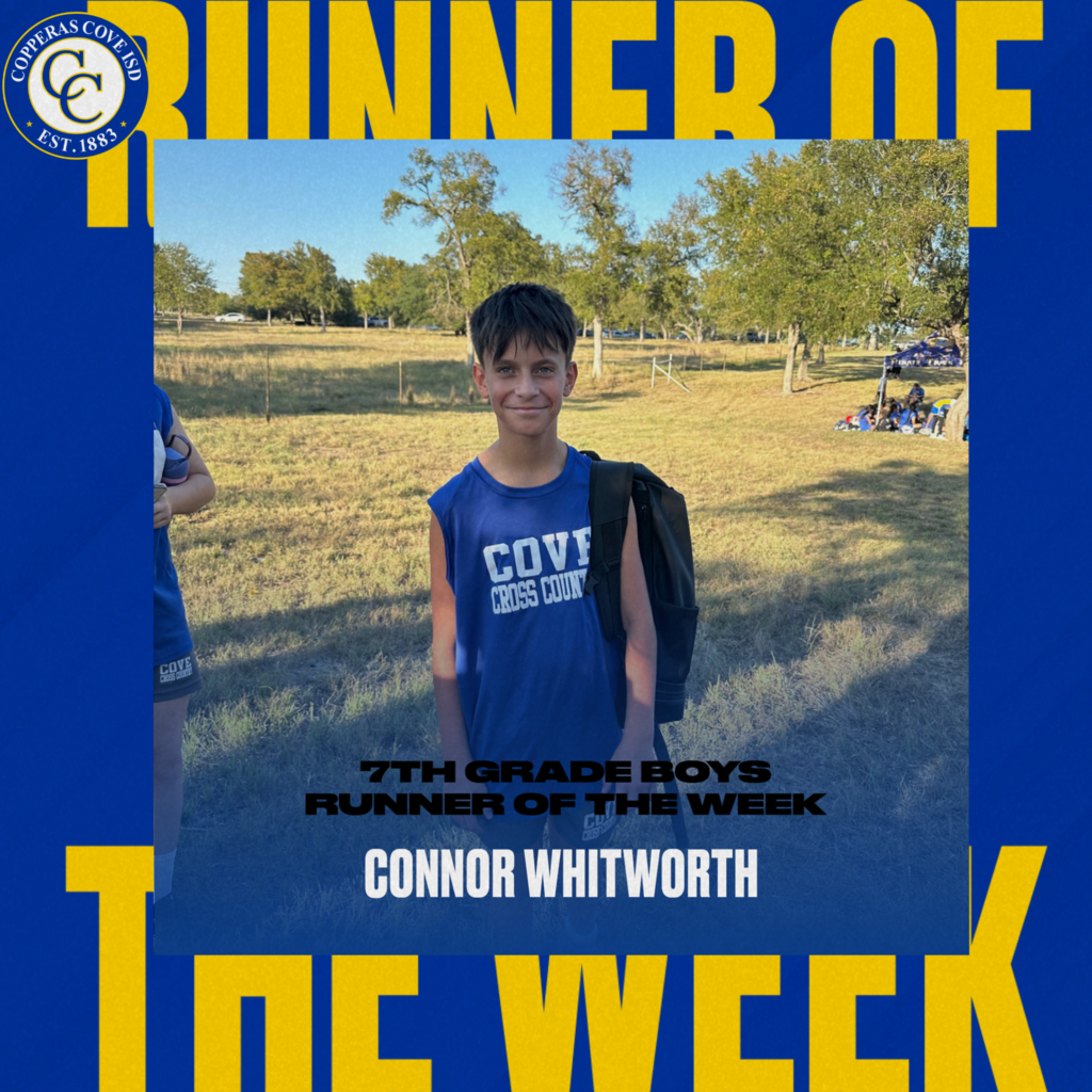 runners of the week connor whitworth
