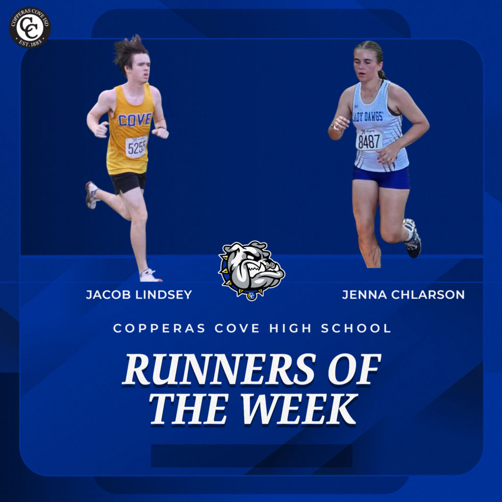 runners of the week jacob lindsey and jenna chlarson