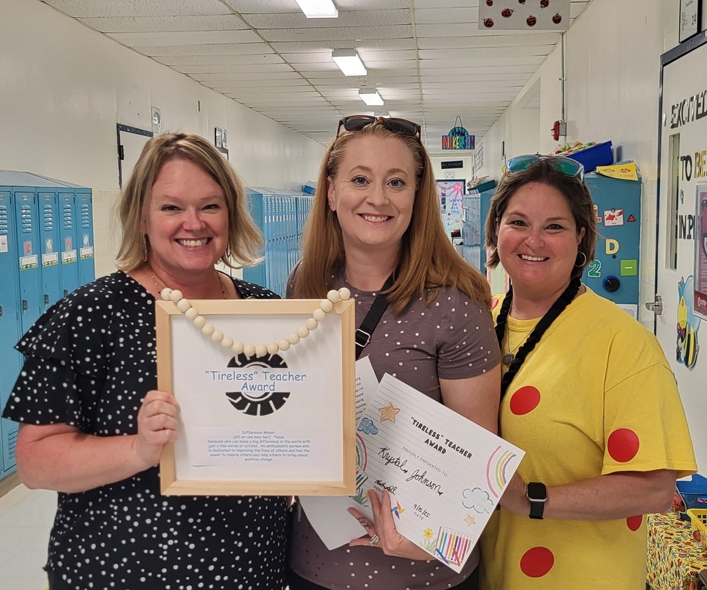 Krystal Johnson Tireless Teacher Award