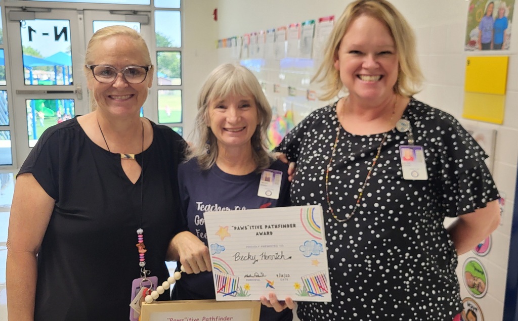 Becky Henrich "Paws:itive  Pathfinder Award