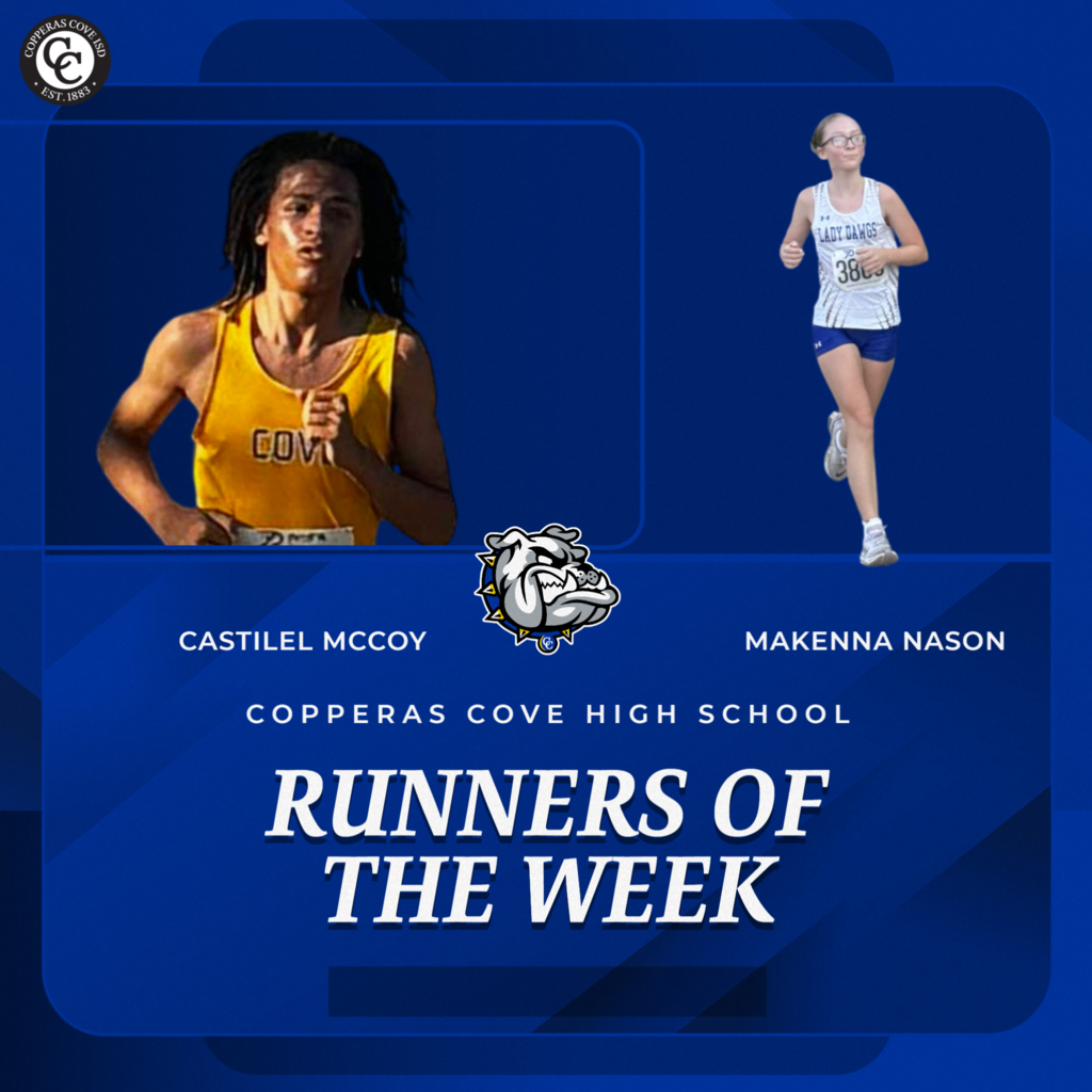 runners of the week casilel mccoy and makenna nason 