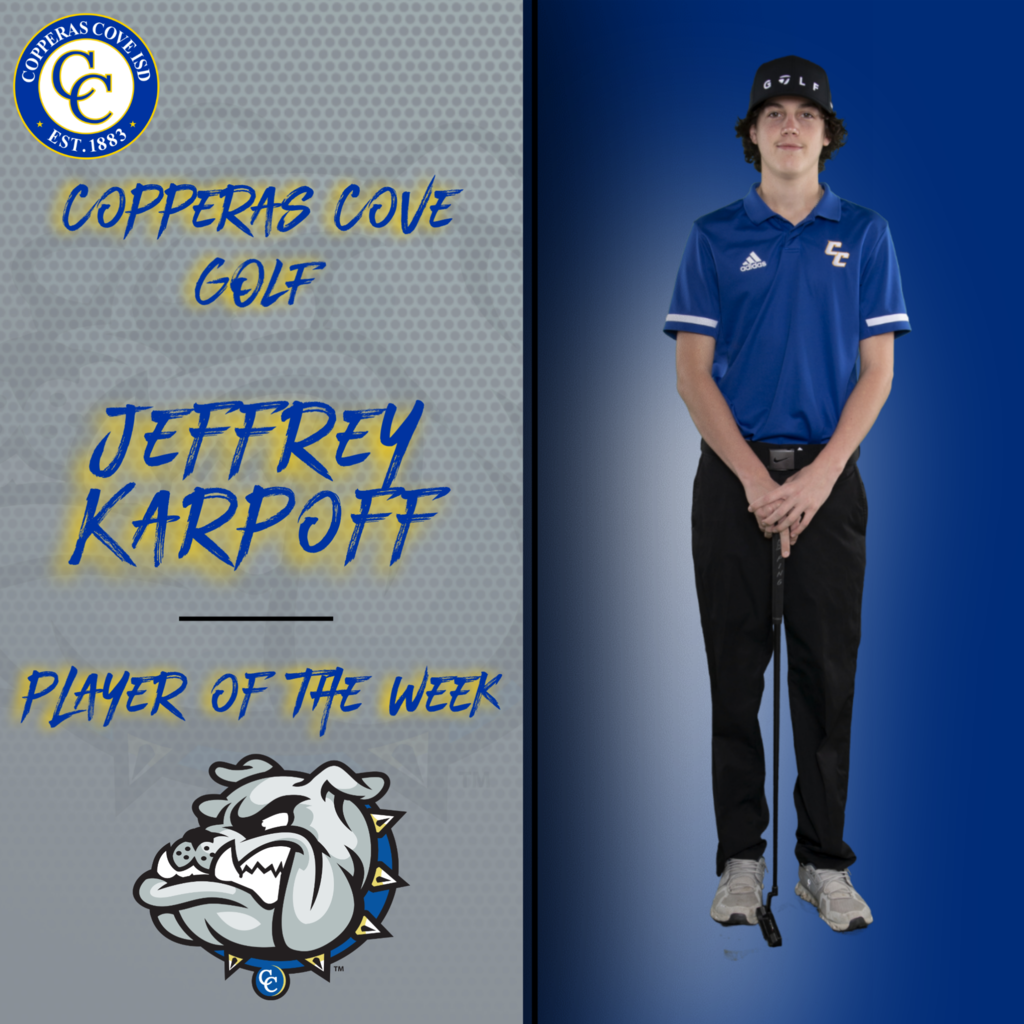 copperas cove golf player of the week jeffery karpoff