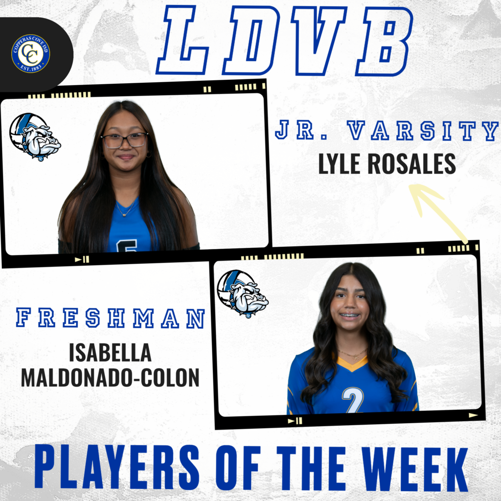 ldvb playesr of the week lyle rosales and isabella maldinado calon