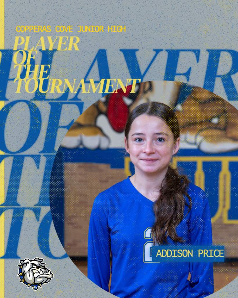 player of the tournament addison price