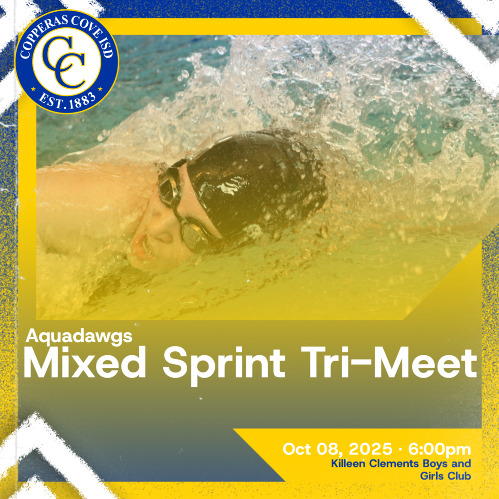 aquadawgs mixed sprint tri-meet oct 8th 2025 6pm killeen clements boys and girls club