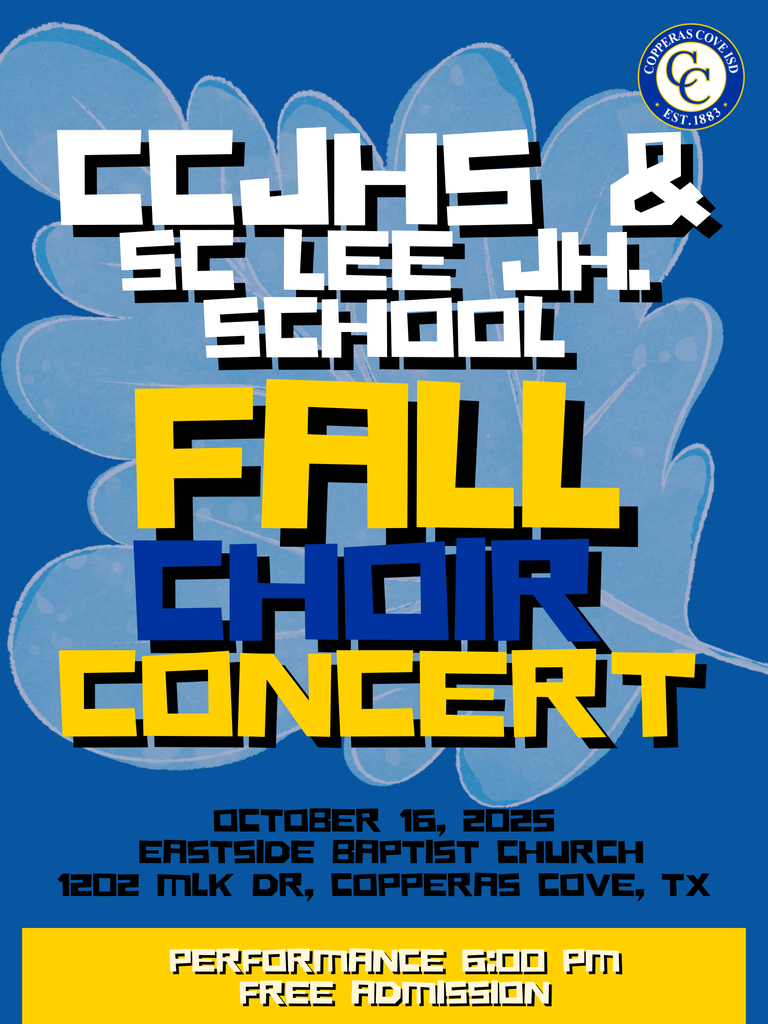 flyer for choir concert- details in post