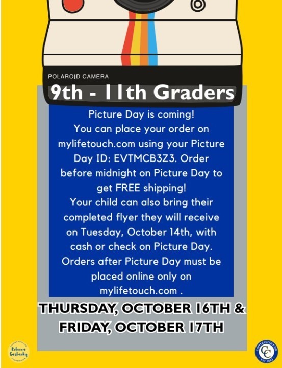 Graphical image of a Polaroid Camera. Text inside post body.