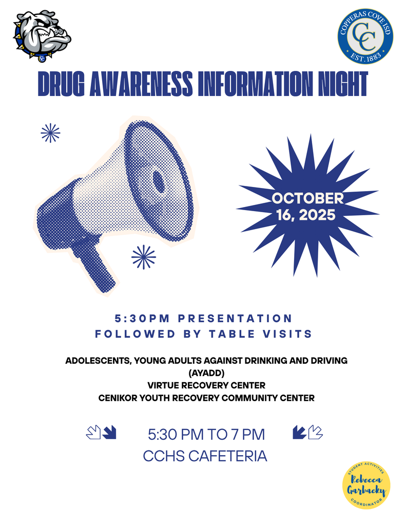 Poster with CCISD logo