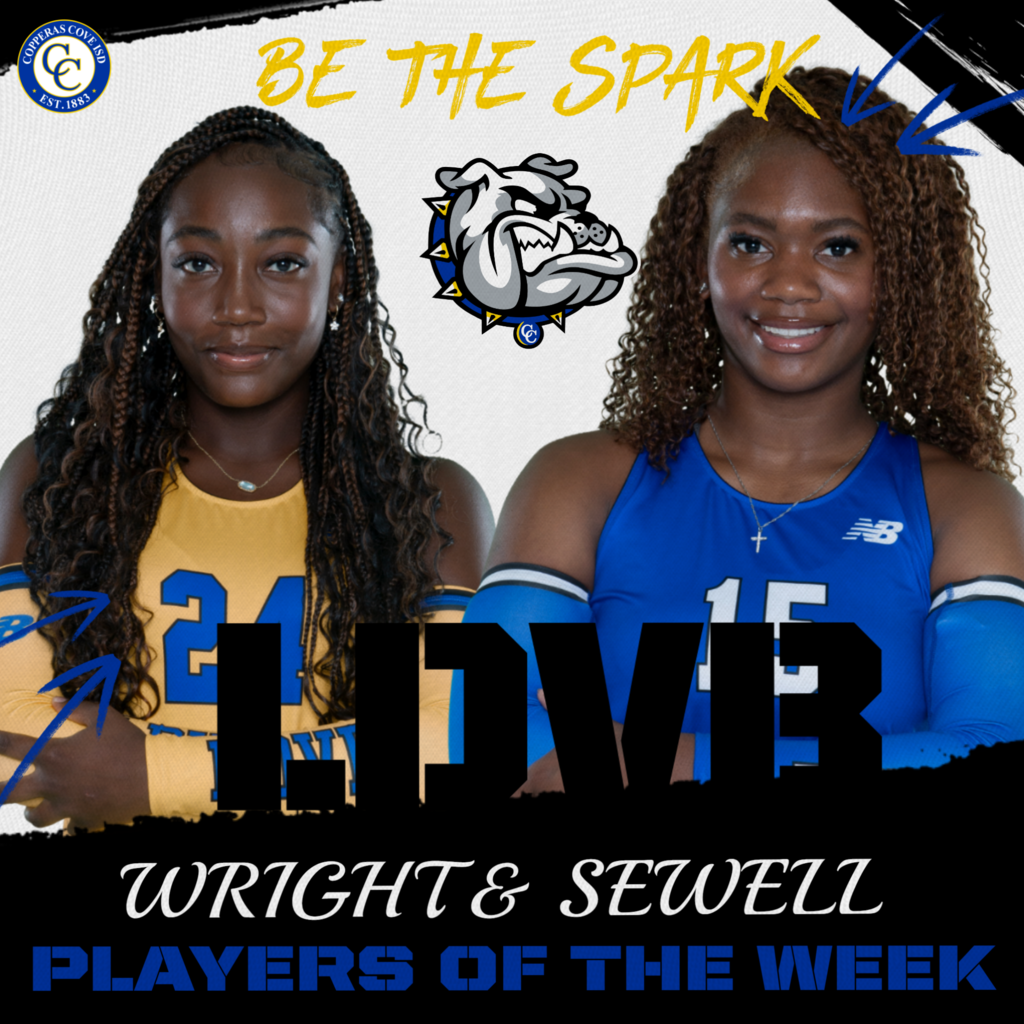 be the spark ldvb players of the week wright and sewell