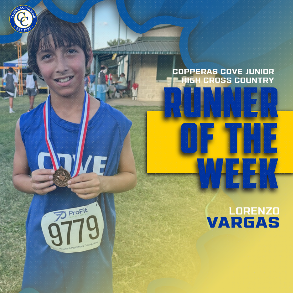 ccjhs runner of the week lorenzo vargas